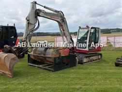 Takeuchi TB290 m/ Engcon, centralsmøring og 7 skovle - Årga