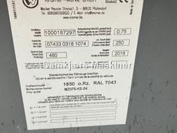 Weidemann T4512 Ny 4i1 skovl med kramer beslag