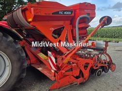 Kuhn HR 4003 NC m/Venta NC 4000 med skiveskær og frøsåk