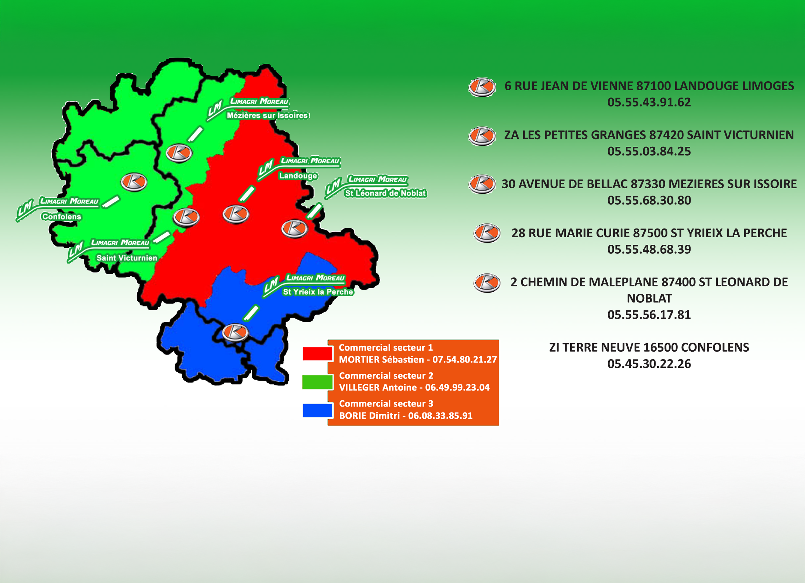 SECTEUR COMMERCIAL LIMAGRI EV