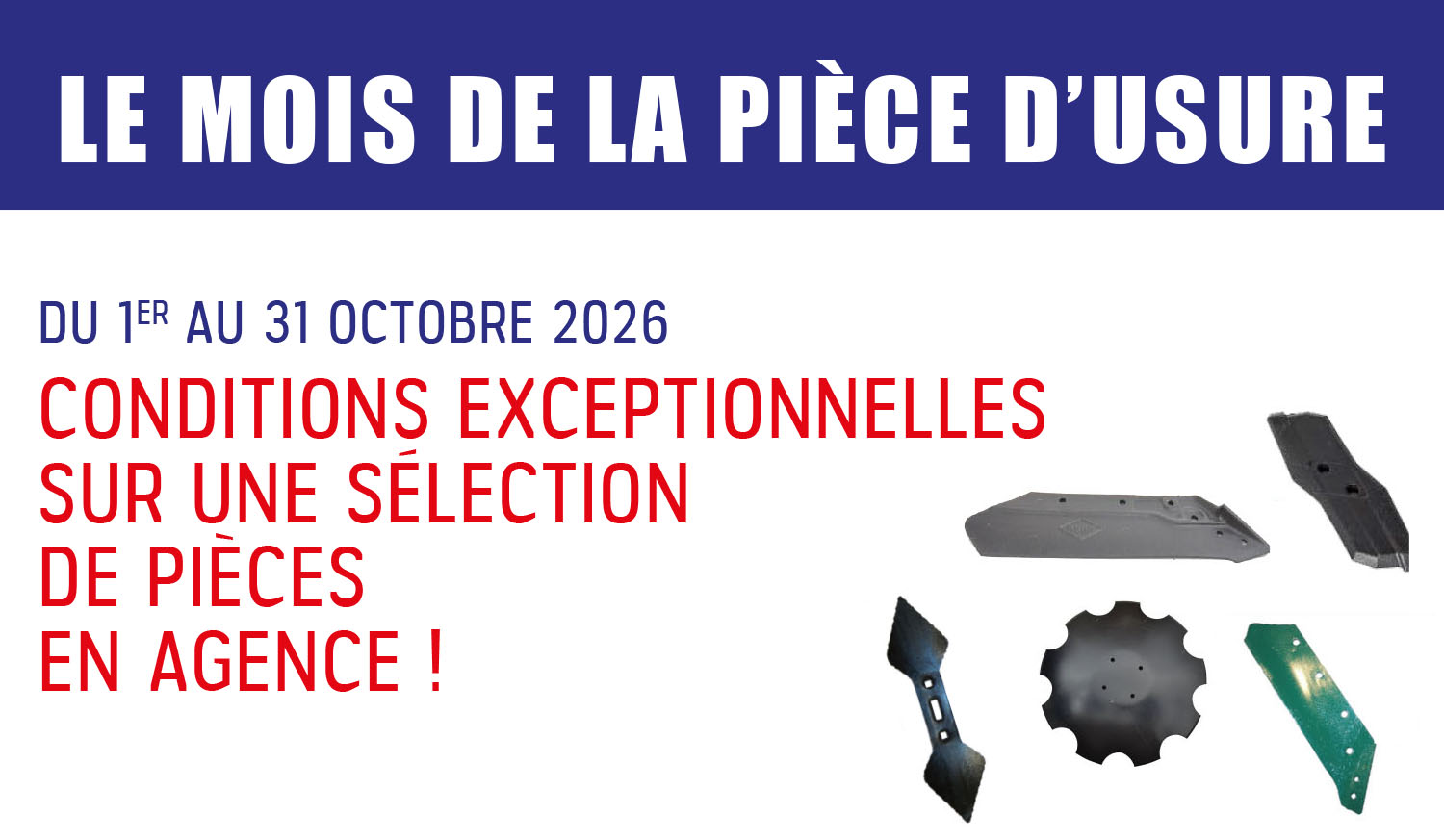 PIECES D'USURE